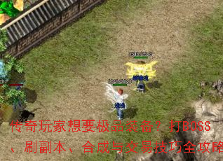���������Ҫ��Ʒװ������BOSS��ˢ�������ϳ��뽻�׼���ȫ����