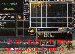 ��ʦ��ս������������ô��漼��ʵ�ַ�ϵְҵ������ս��