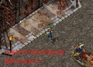 ���������ͼ����Щ����BOSSˢ�µ㣿