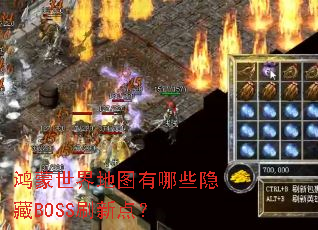 ���������ͼ����Щ����BOSSˢ�µ㣿