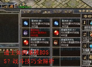 ��ʿ��ε���BOSS��ս������ȫ����
