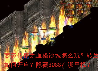 ��̬����֮ѪȾɳ����ô�棿ת��ϵͳ��ο���������BOSS�������ң�