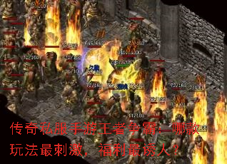 传奇私服手游王者争霸:哪款玩法最刺激,福利最诱人? 传奇私服手游王者争霸:哪款玩法最刺激,福利最诱人?