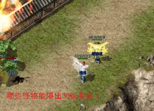 哪些怪物能爆出30级装备? 哪些怪物能爆出30级装备?