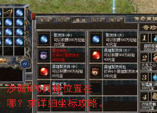 ɳ��NPC����λ�����ģ�����ϸ���깥�ԡ�