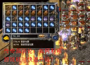 传奇漏洞论:如何利用游戏机制快速升级? 传奇漏洞论:如何利用游戏机制快速升级?